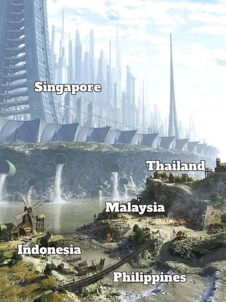 Juhovchodn zia na jednom obrzku